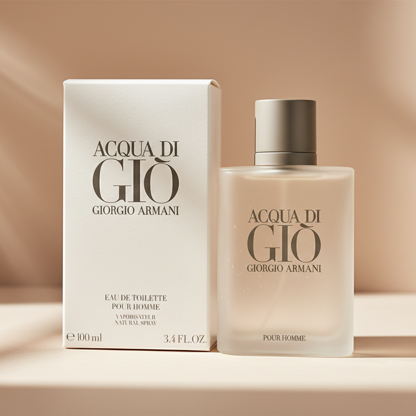 GIORGIO ARMANI ACQUA DI GIO 100ML EDT SPRAY FOR MEN BRAND NEW & SEALED
