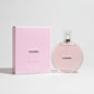 Chanel Chance Eau Tendre perfume bottle and packaging on a white background