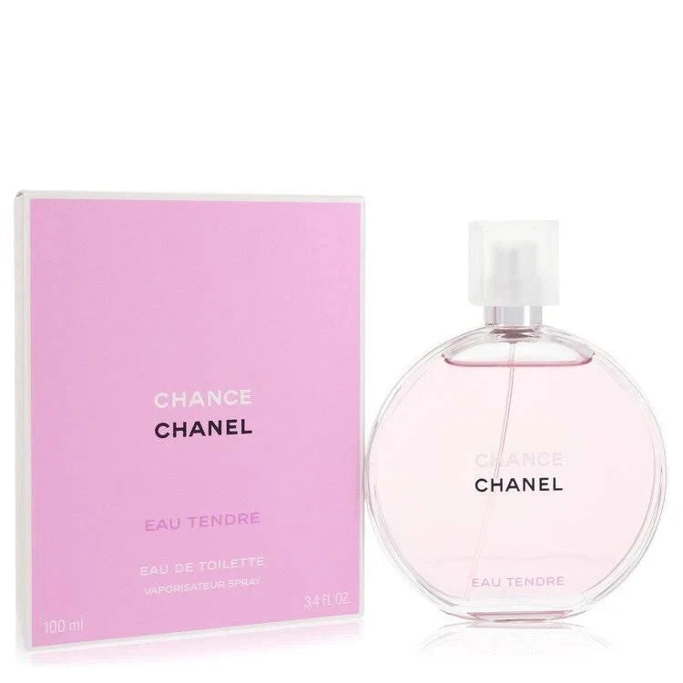 ** NEW ** CHANCE EAU TENDRE by Chanel Eau de Toilette EDT 3.4 oz / 100 ml, SEAL